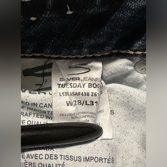 Silver Tuesday Bootcut Jeans - Picture 6 of 8